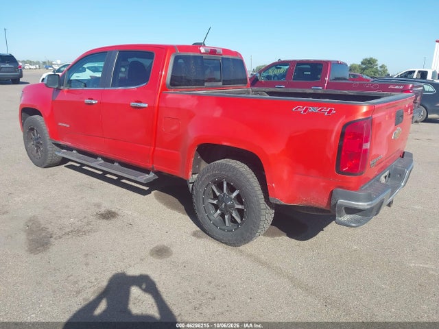 2016 Chevrolet Colorado Lt მანქანა იყიდება აუქციონზე, vin: 1GCGTCE37G1275041, აუქციონის ნომერი: 46298215