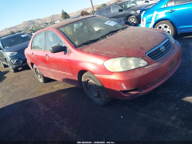 2006 Toyota Corolla Le მანქანა იყიდება აუქციონზე, vin: 1NXBR32E16Z570434, აუქციონის ნომერი: 46298248