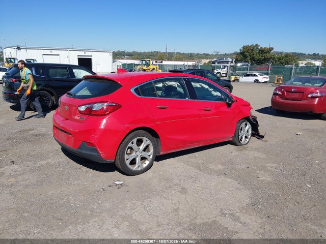 46298307 :رقم المزاد ، 3G1BF6SM8HS592481 vin ، 2017 Chevrolet Cruze Premier Auto مزاد بيع