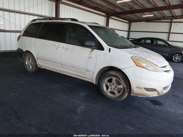 2006 Toyota Sienna Le მანქანა იყიდება აუქციონზე, vin: 5TDZA23C36S510743, აუქციონის ნომერი: 46298351