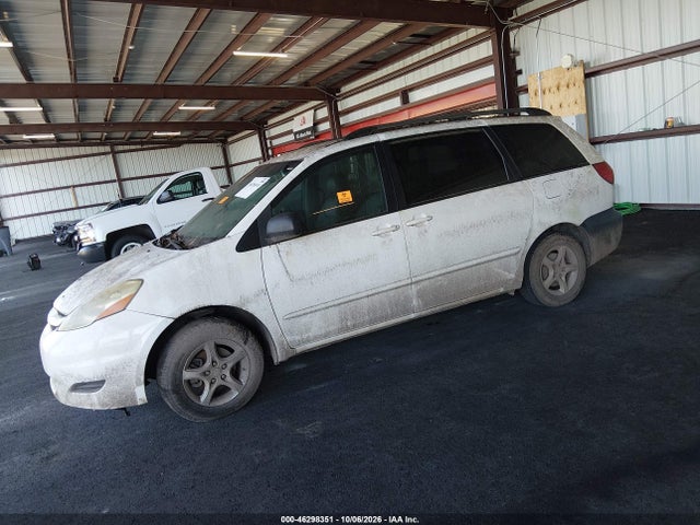 2006 Toyota Sienna Le მანქანა იყიდება აუქციონზე, vin: 5TDZA23C36S510743, აუქციონის ნომერი: 46298351