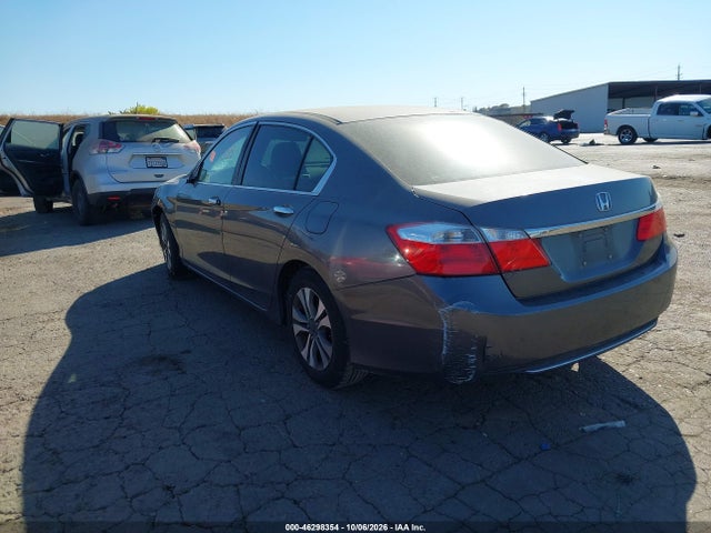 Продажа на аукционе авто 2013 Honda Accord Lx, vin: 1HGCR2F39DA015257, номер лота: 46298354