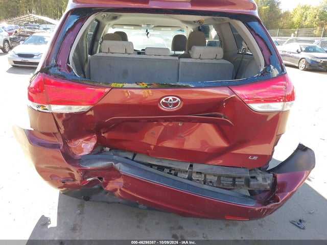 Продаж на аукціоні авто 2014 Toyota Sienna Le V6 8 Passenger, vin: 5TDKK3DC2ES519547, номер лоту: 46298387