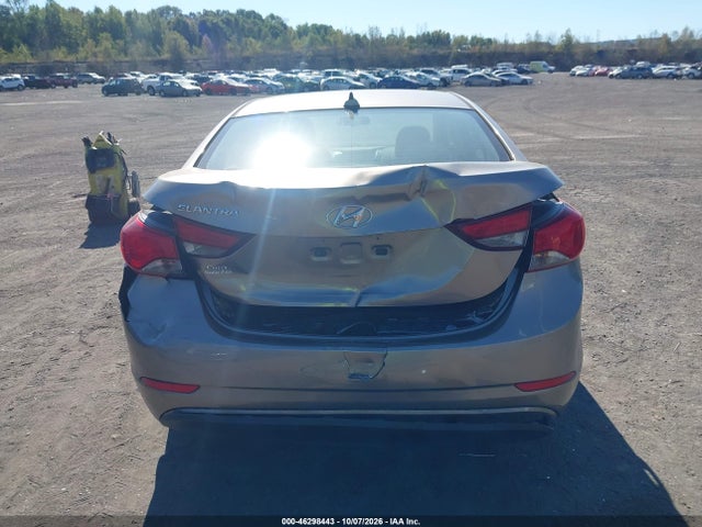 Aukcja sprzedaży 2016 Hyundai Elantra Se, vin: 5NPDH4AE2GH719484, numer aukcji: 46298443