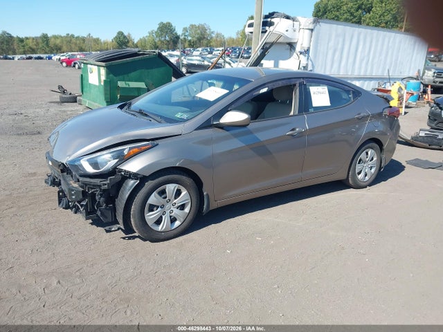 Aukcja sprzedaży 2016 Hyundai Elantra Se, vin: 5NPDH4AE2GH719484, numer aukcji: 46298443