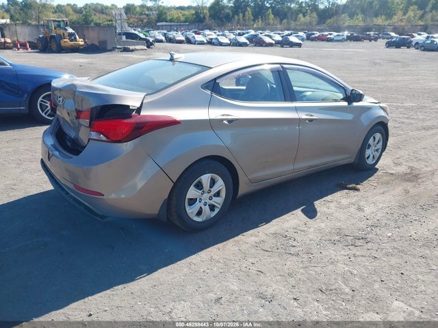 Aukcja sprzedaży 2016 Hyundai Elantra Se, vin: 5NPDH4AE2GH719484, numer aukcji: 46298443