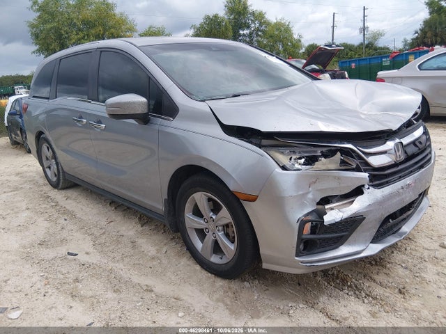 2019 Honda Odyssey Ex-l მანქანა იყიდება აუქციონზე, vin: 5FNRL6H74KB011705, აუქციონის ნომერი: 46298461