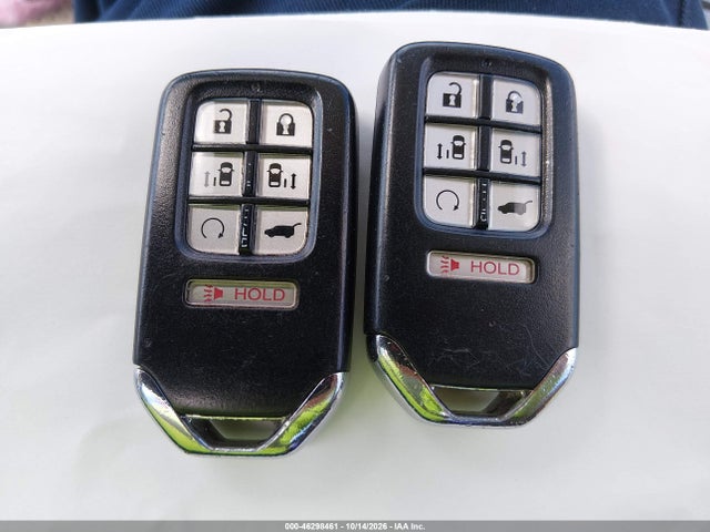 2019 Honda Odyssey Ex-l მანქანა იყიდება აუქციონზე, vin: 5FNRL6H74KB011705, აუქციონის ნომერი: 46298461