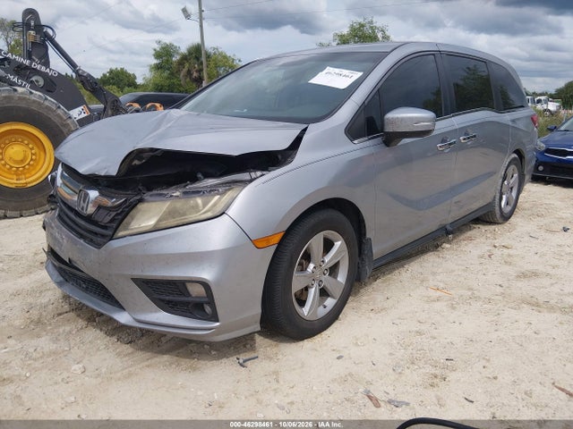 2019 Honda Odyssey Ex-l მანქანა იყიდება აუქციონზე, vin: 5FNRL6H74KB011705, აუქციონის ნომერი: 46298461