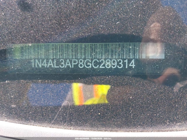 46298466 :رقم المزاد ، 1N4AL3AP8GC289314 vin ، 2016 Nissan Altima 2.5 Sr مزاد بيع