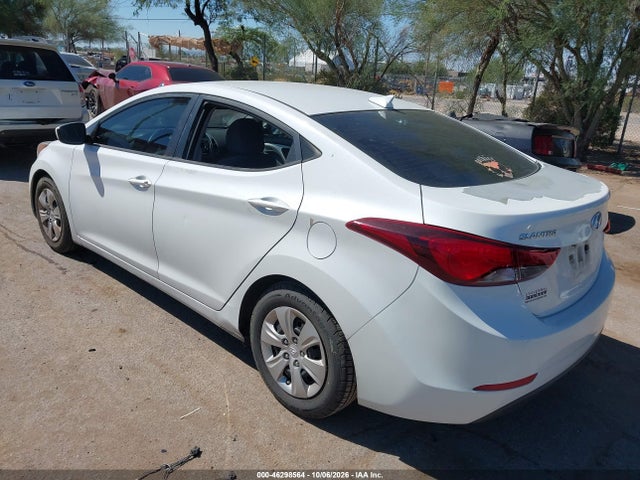 Продаж на аукціоні авто 2016 Hyundai Elantra Se, vin: 5NPDH4AE0GH788710, номер лоту: 46298564
