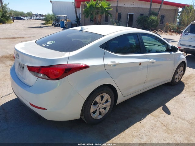 Продаж на аукціоні авто 2016 Hyundai Elantra Se, vin: 5NPDH4AE0GH788710, номер лоту: 46298564