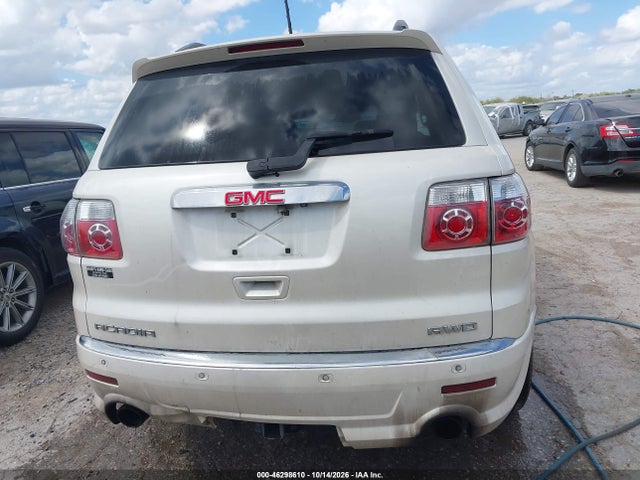 Продажа на аукционе авто 2012 Gmc Acadia Denali, vin: 1GKKVTED4CJ372595, номер лота: 46298610