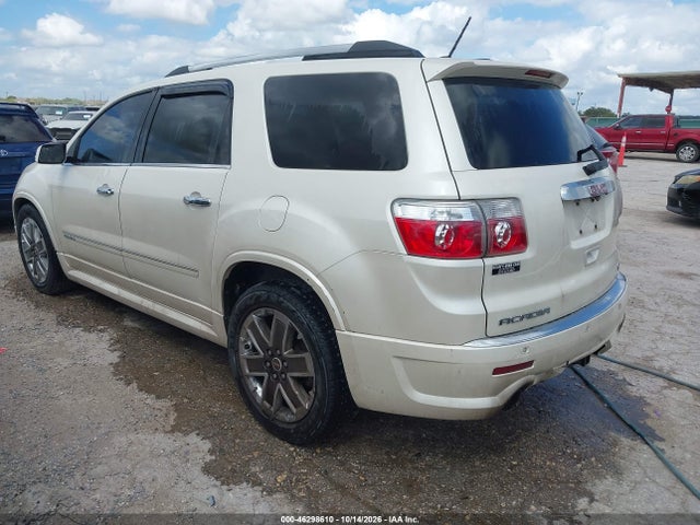 Продажа на аукционе авто 2012 Gmc Acadia Denali, vin: 1GKKVTED4CJ372595, номер лота: 46298610