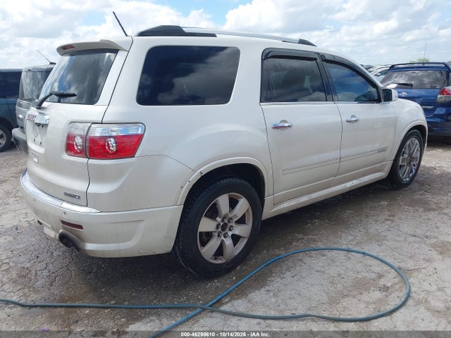 Продажа на аукционе авто 2012 Gmc Acadia Denali, vin: 1GKKVTED4CJ372595, номер лота: 46298610