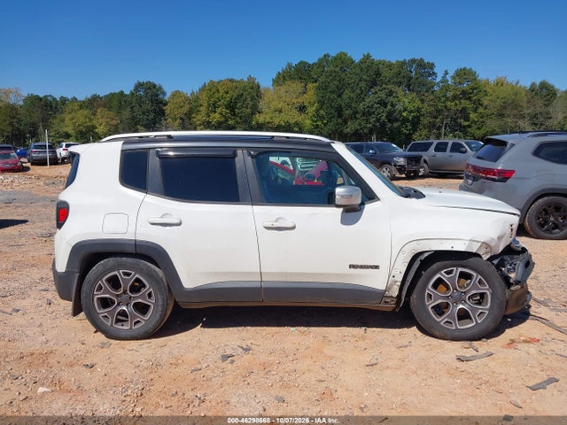 2016 Jeep Renegade Limited მანქანა იყიდება აუქციონზე, vin: ZACCJADT2GPD71993, აუქციონის ნომერი: 46298668