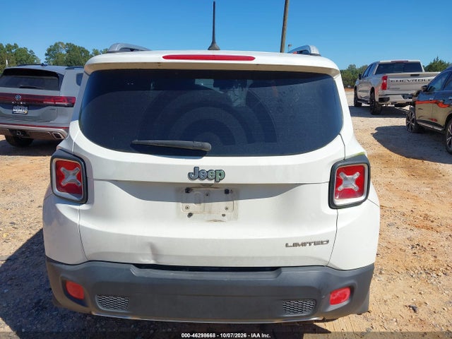 2016 Jeep Renegade Limited მანქანა იყიდება აუქციონზე, vin: ZACCJADT2GPD71993, აუქციონის ნომერი: 46298668