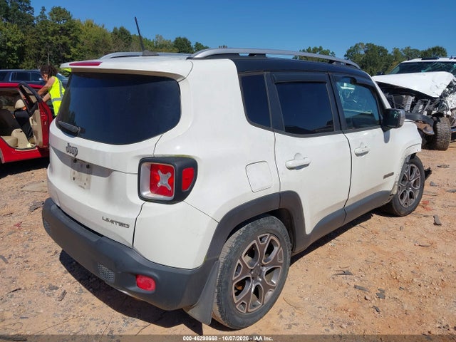 2016 Jeep Renegade Limited მანქანა იყიდება აუქციონზე, vin: ZACCJADT2GPD71993, აუქციონის ნომერი: 46298668