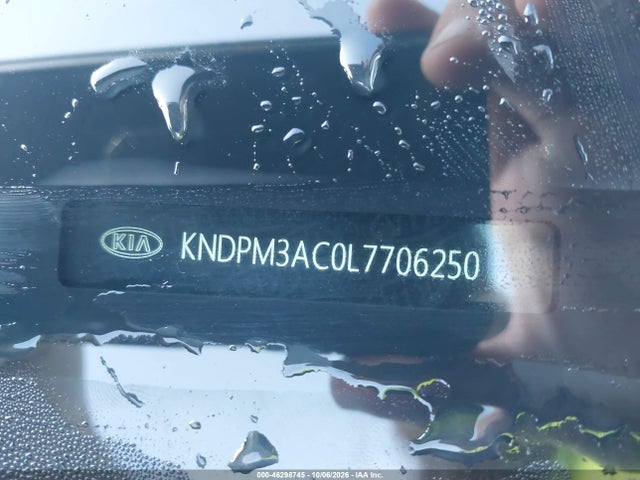 Продажа на аукционе авто 2020 Kia Sportage Lx, vin: KNDPM3AC0L7706250, номер лота: 46298745