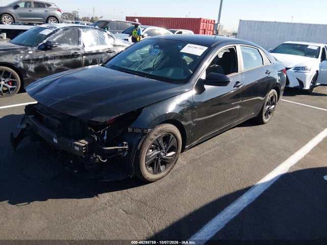 KMHLM4AJ5PU059253 Hyundai Elantra Hybrid Blue