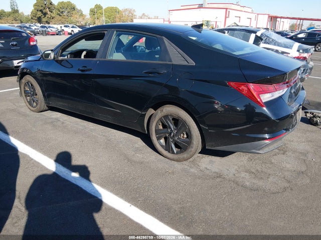 KMHLM4AJ5PU059253 Hyundai Elantra Hybrid Blue