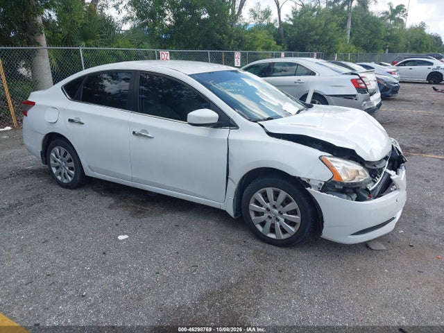 46298769 :رقم المزاد ، 3N1AB7AP3FL686701 vin ، 2015 Nissan Sentra Sv مزاد بيع