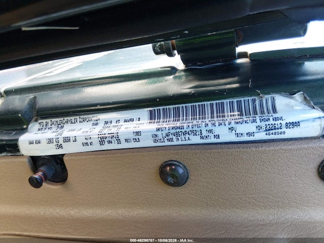 Aukcja sprzedaży 1999 Jeep Wrangler Sahara, vin: 1J4FY49S7XP475218, numer aukcji: 46298787