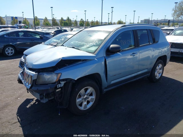 Jeep Compass Sport 2014 1C4NJCBA9ED515346 Image 2