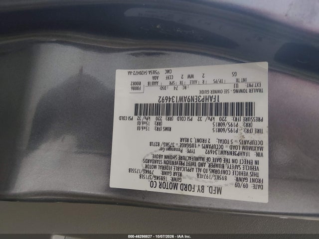 Aukcja sprzedaży 2010 Ford Focus S, vin: 1FAHP3EN9AW134692, numer aukcji: 46298827