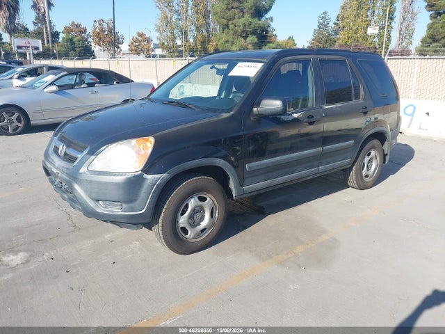 2002 Honda Cr-v Lx მანქანა იყიდება აუქციონზე, vin: JHLRD78522C092303, აუქციონის ნომერი: 46298850