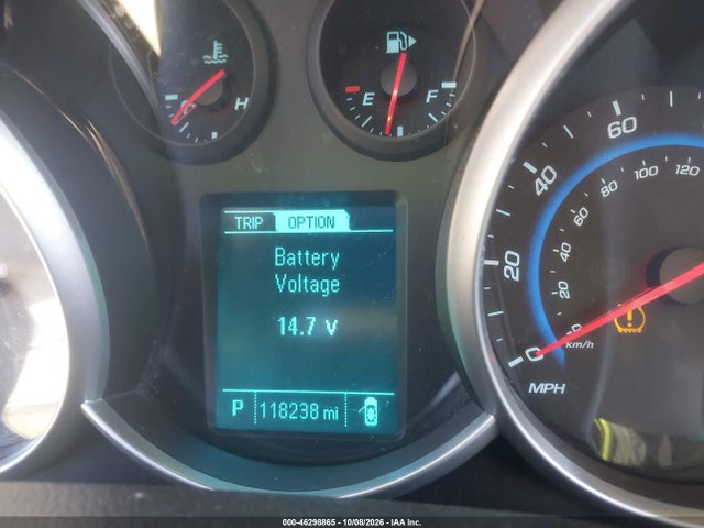 2015 Chevrolet Cruze 1lt Auto მანქანა იყიდება აუქციონზე, vin: 1G1PC5SB8F7192732, აუქციონის ნომერი: 46298865