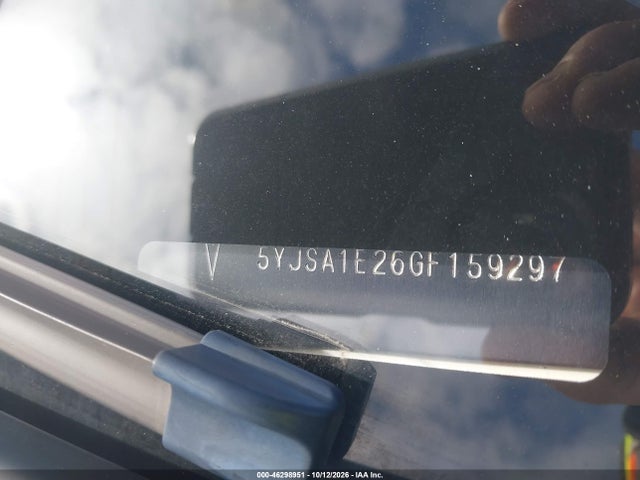 Tesla Model S 60d/70d/75d/85d/90d 2016 5YJSA1E26GF159297 Image 12