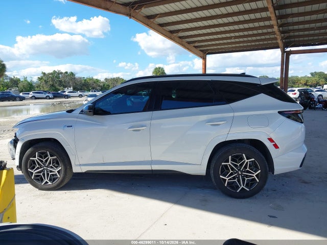 2024 Hyundai Tucson Hybrid N Line მანქანა იყიდება აუქციონზე, vin: KM8JFCD18RU145313, აუქციონის ნომერი: 46299011