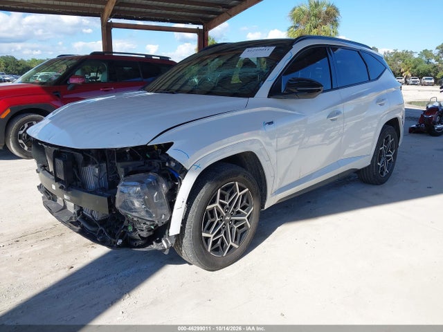 2024 Hyundai Tucson Hybrid N Line მანქანა იყიდება აუქციონზე, vin: KM8JFCD18RU145313, აუქციონის ნომერი: 46299011