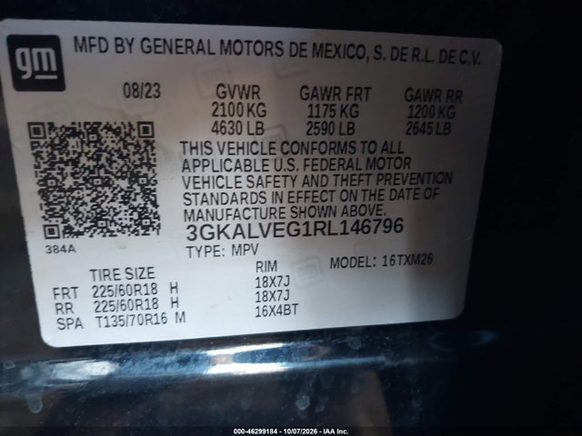 GMC Terrain Awd Slt 2024 3GKALVEG1RL146796 Image 9