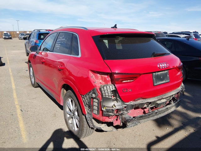 Aukcja sprzedaży 2025 Audi Q3 Premium 45 Tfsi S Line Quattro Tiptronic, vin: WA1DECF37S1058720, numer aukcji: 46299267