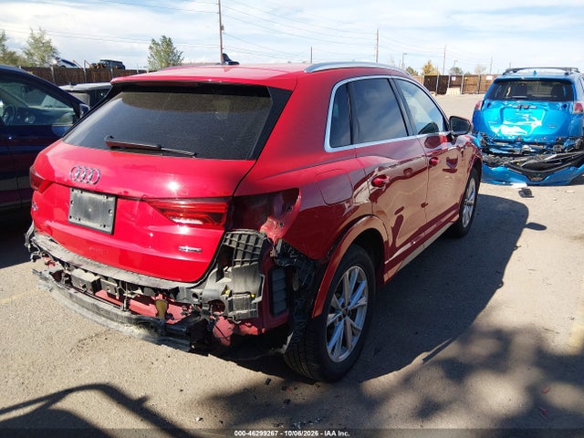 Aukcja sprzedaży 2025 Audi Q3 Premium 45 Tfsi S Line Quattro Tiptronic, vin: WA1DECF37S1058720, numer aukcji: 46299267