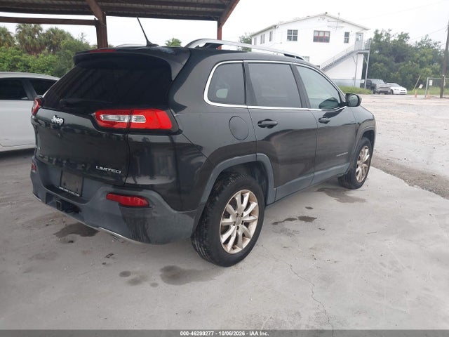 Продажа на аукционе авто 2014 Jeep Cherokee Limited, vin: 1C4PJMDS5EW210564, номер лота: 46299277