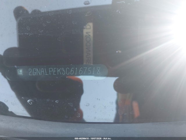 Aukcja sprzedaży 2012 Chevrolet Equinox 2lt, vin: 2GNALPEK3C6167518, numer aukcji: 46299410
