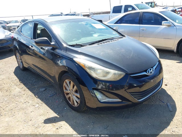 Продажа на аукционе авто 2014 Hyundai Elantra Se, vin: 5NPDH4AE4EH471686, номер лота: 46299443