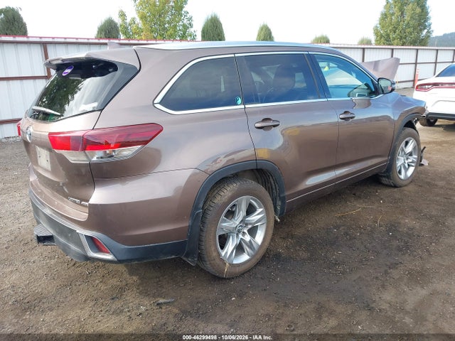 Toyota Highlander Limited 2019 5TDDZRFH6KS989950 Image 4