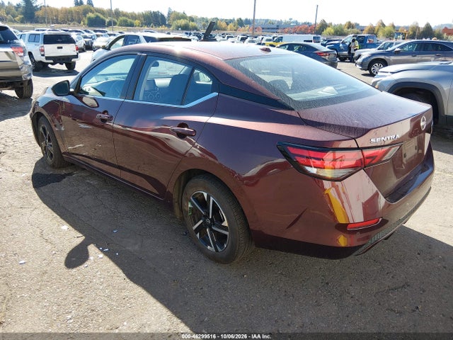 Aukcja sprzedaży 2025 Nissan Sentra Sv, vin: 3N1AB8CV7SY352783, numer aukcji: 46299516