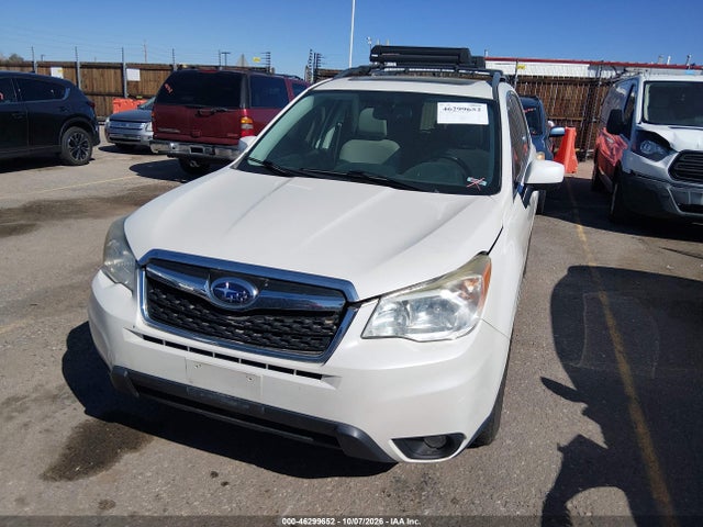 2015 Subaru Forester 2.5i Limited მანქანა იყიდება აუქციონზე, vin: JF2SJAHC1FH481365, აუქციონის ნომერი: 46299652
