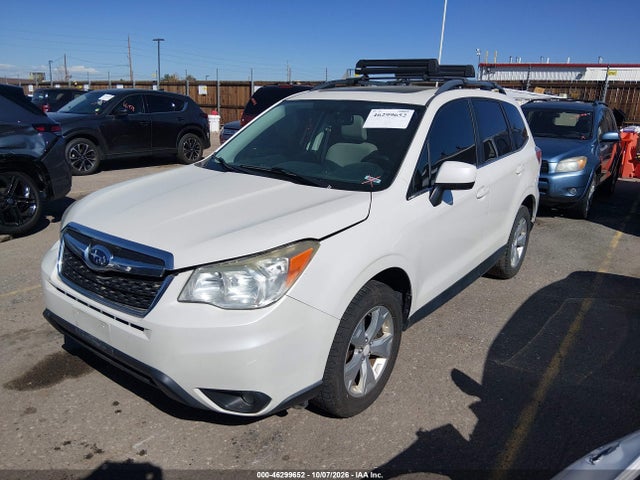 2015 Subaru Forester 2.5i Limited მანქანა იყიდება აუქციონზე, vin: JF2SJAHC1FH481365, აუქციონის ნომერი: 46299652