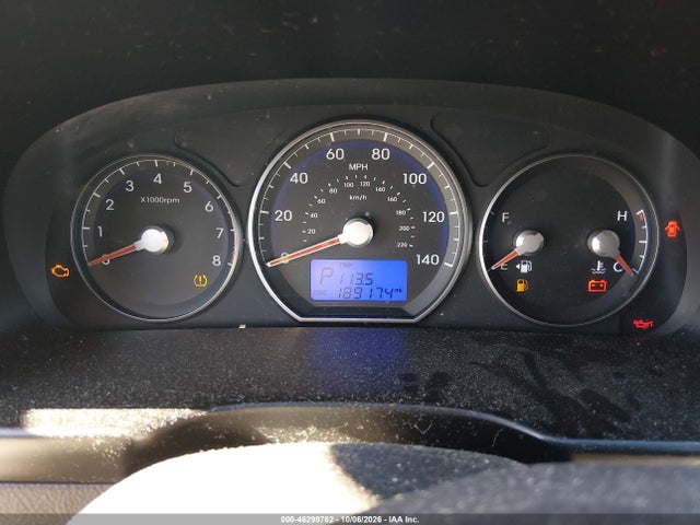 2011 Hyundai Santa Fe Se მანქანა იყიდება აუქციონზე, vin: 5XYZHDAG4BG009770, აუქციონის ნომერი: 46299762