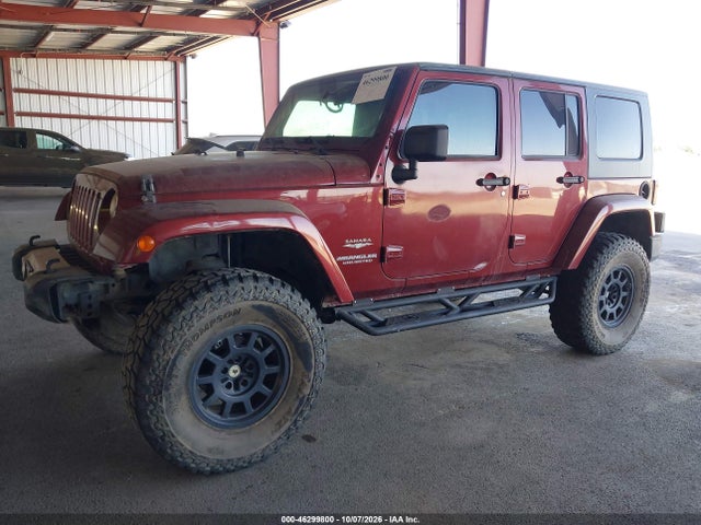 46299800 :رقم المزاد ، 1J4GA591X9L756364 vin ، 2009 Jeep Wrangler Unlimited Sahara مزاد بيع