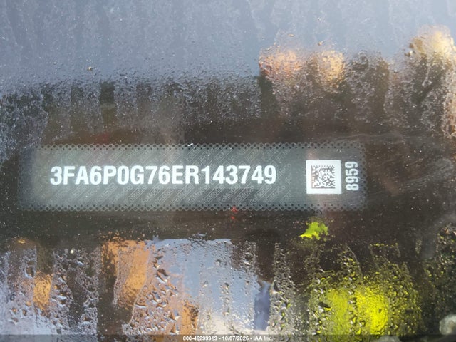 2014 Ford Fusion S მანქანა იყიდება აუქციონზე, vin: 3FA6P0G76ER143749, აუქციონის ნომერი: 46299919