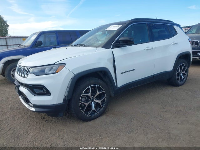 46299931 :رقم المزاد ، 3C4NJDCN4ST600706 vin ، 2025 Jeep Compass Limited 4x4 مزاد بيع