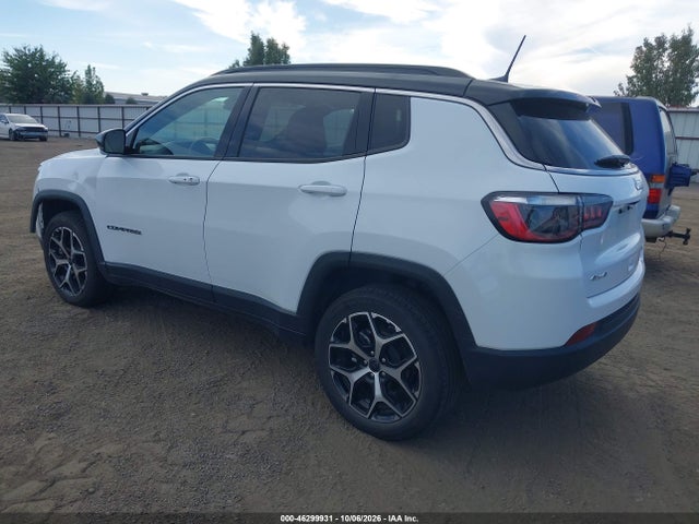 46299931 :رقم المزاد ، 3C4NJDCN4ST600706 vin ، 2025 Jeep Compass Limited 4x4 مزاد بيع