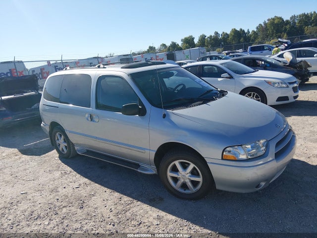 46299954 :رقم المزاد ، 4N2ZN17TX2D807567 vin ، 2002 Nissan Quest Gle مزاد بيع